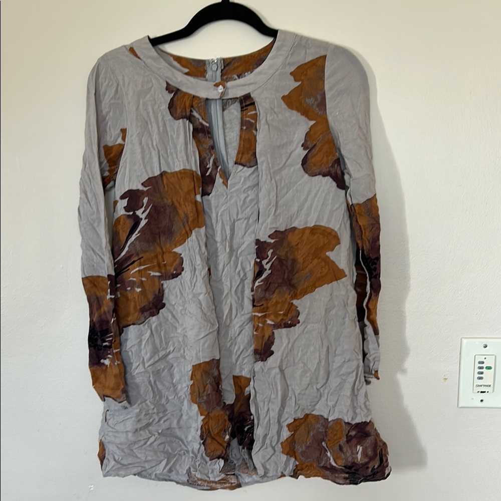 Honey Punch overlay Long Sleeve romper